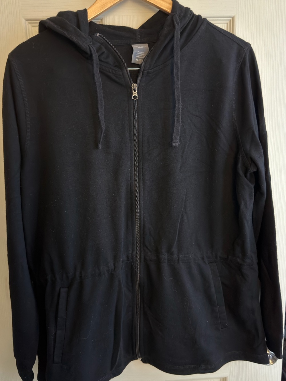 Joe Fresh Active black hoodie